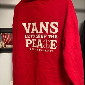 TWO VANS HOODIES BUNDLE (XXL, XL)